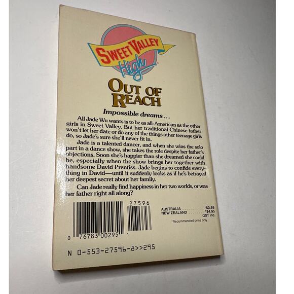 Sweet Valley High 1ST Edition First Print Book #50 Out Of Reach Vintage 1980's - Picture 8 of 11